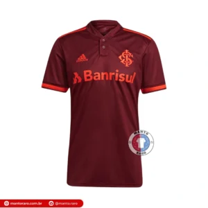 Camisa do Inter 3 - 2021_2022 - vinho - Adidas - manto raro - 01-bg